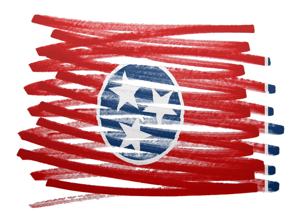 Tennessee Metal Buildings Flag Graphic