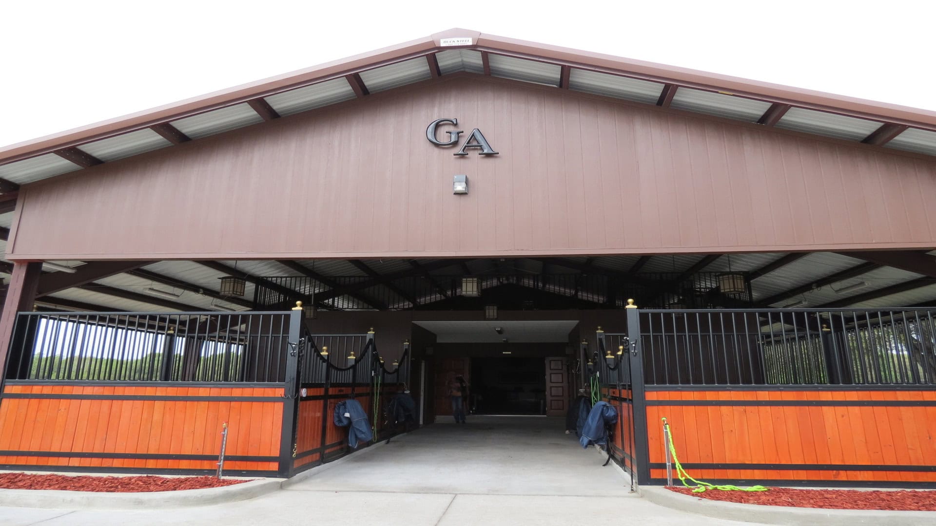 Commercial Steel Equestrian Barn Exterior