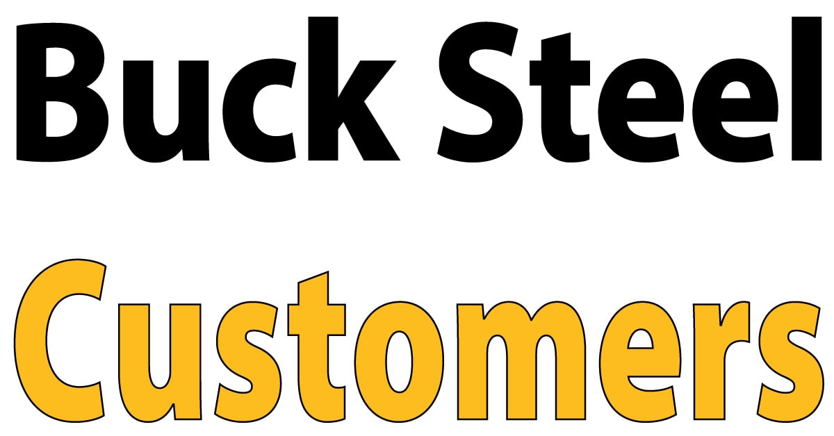 Buck Steel Metal Building Customers