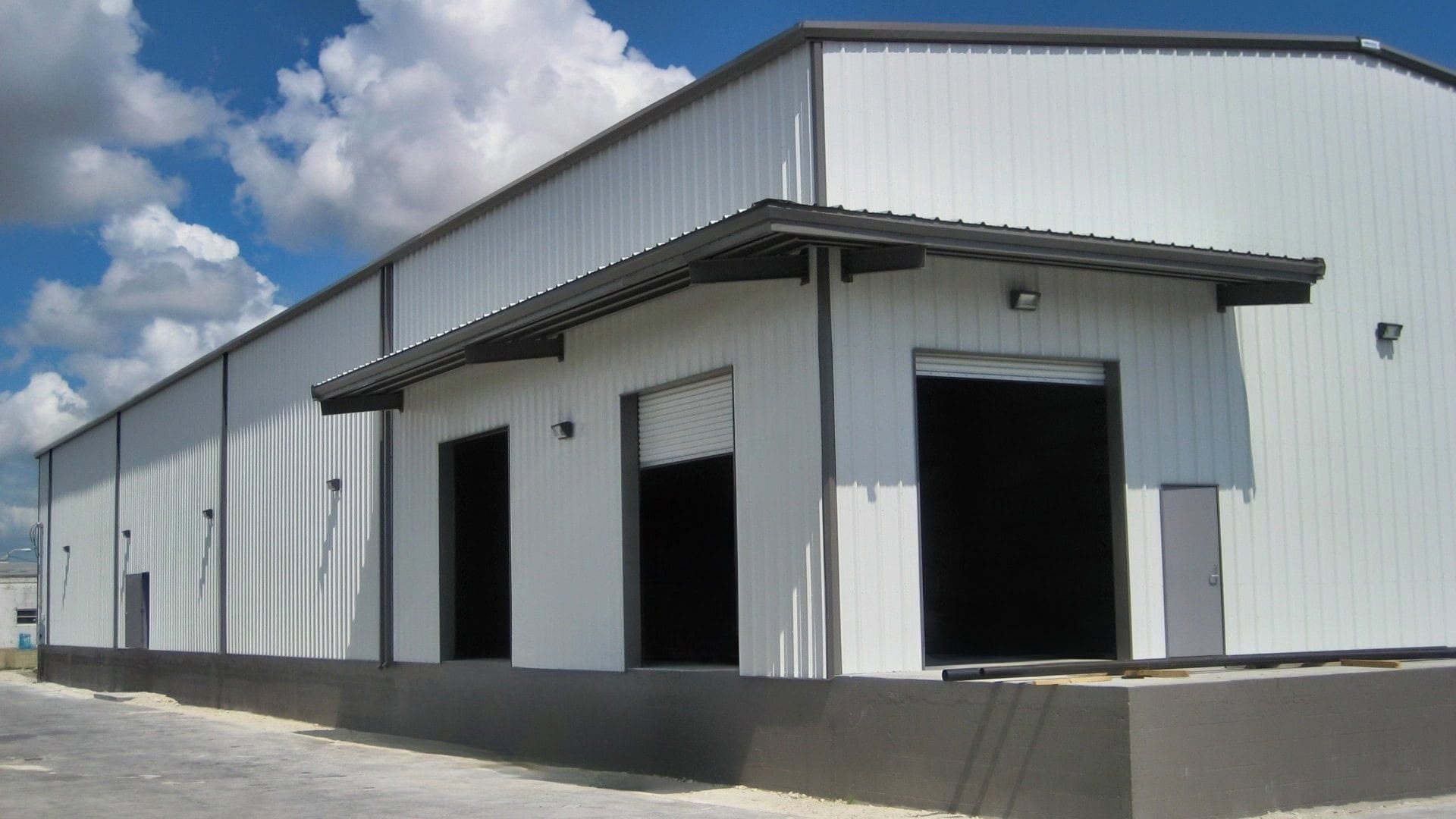 Commercial Metal Warehouse with Front Office