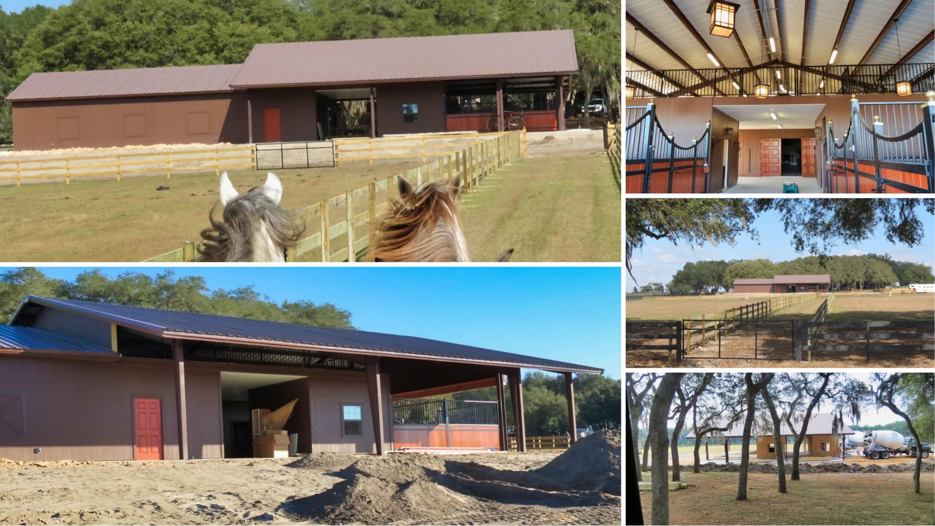 Custom Metal Barn Project Spotlight Collage